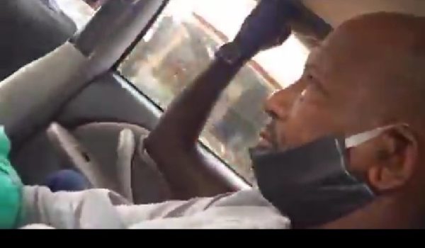reactions trail video of Nigerian man sexually molesting woman in public vehicle