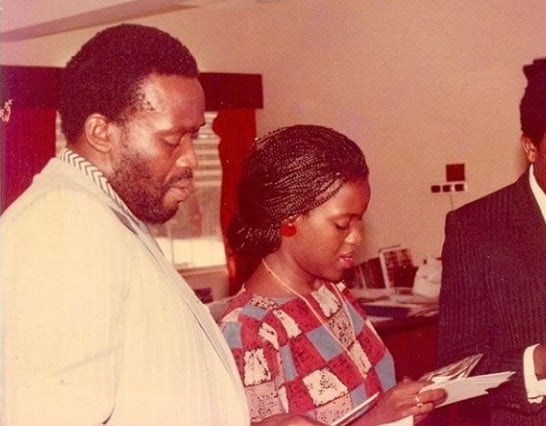 Joke Silva shares throwback picture with Olu Jacobs – days after his 78th birthday