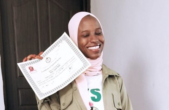 Zainab Aliyu, lady wrongly detained in Saudi for illicit drug, completes NYSC