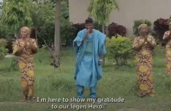 WATCH: 'He's our brave hero' -- Hausa singer dedicates song to Fani-Kayode over Zamfara visit