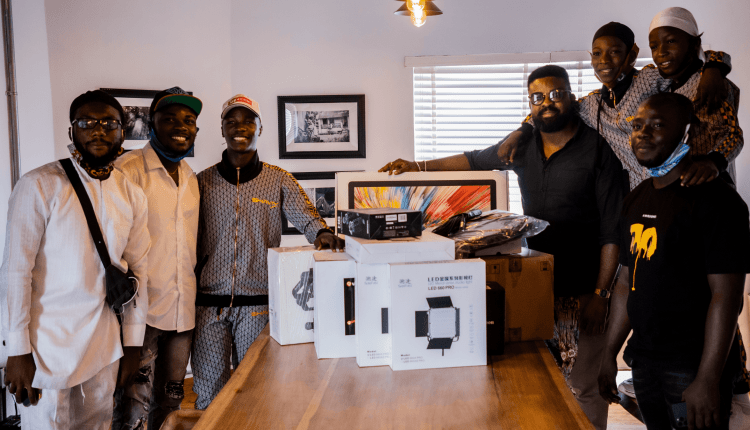 Netflix gifts film production gadgets to Ikorodu Bois