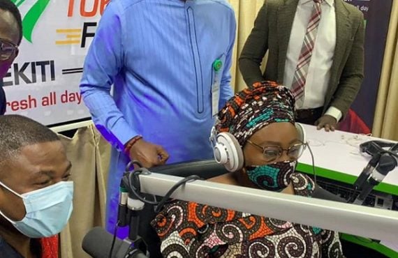 Yinka Ayefele inaugurates another radio station in Ekiti