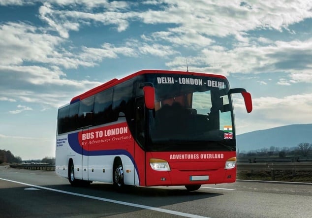 EXTRA: Bus trip to convey travelers from Delhi to London in 70 days