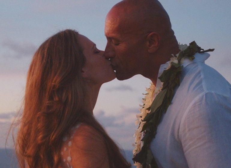 The Rock, wife celebrate first wedding anniversary