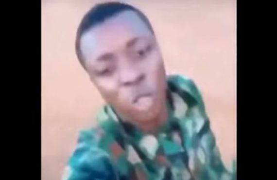 VIDEO: 'You’ll be in trouble the day you kill a yahoo soldier’ ― man in military uniform threatens SARS