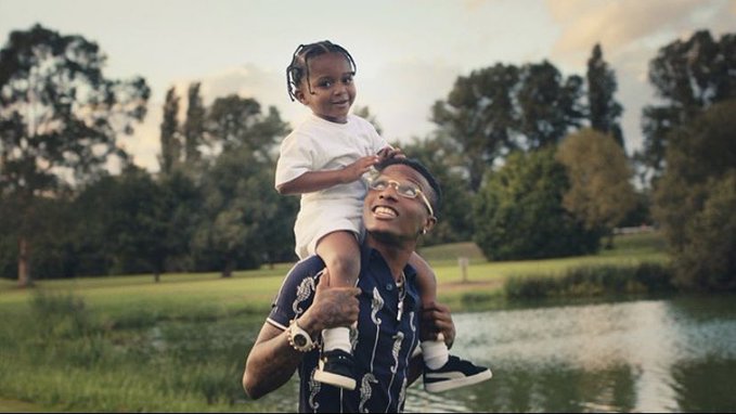 VIDEO: Wizkid's three sons feature in 'Smile' visuals