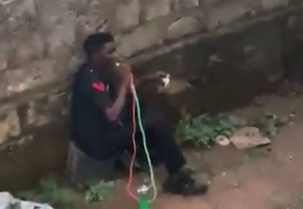 Police react to viral video of 'officer' smoking shisha