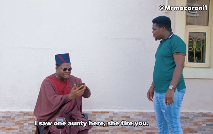 VIDEO: Mr Macaroni hits critics in 'what has govt done for you' skit