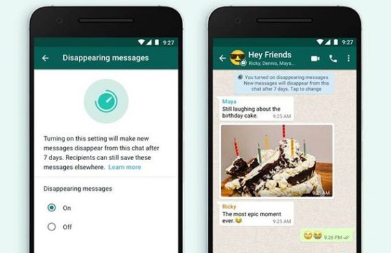 WhatsApp launches 'disappearing messages' feature to allow self-destruct chats
