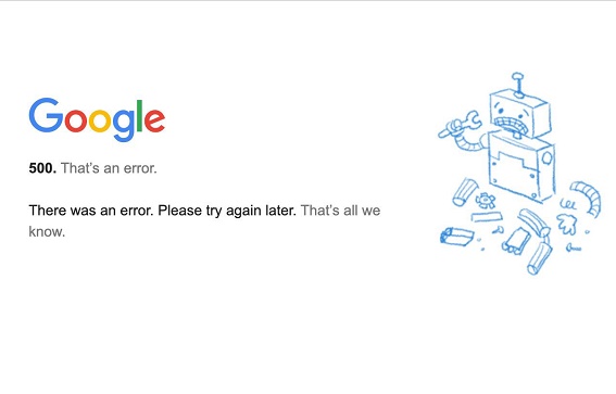 YouTube, Gmail, Google Drive services suffer outage
