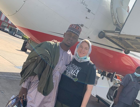 26-year-old Nigerian, 46-year-old US mum 'aboard flight to California' -- after wedding