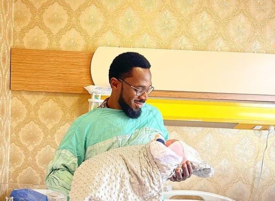 D'banj welcomes baby girl with wife