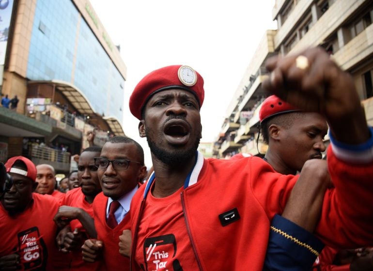 CLOSE-UP: Bobi Wine, Ugandan reggae star seeking to end Museveni's 35-year reign
