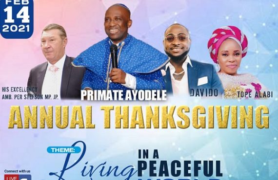 EXTRA: Lagos church enlists Davido for thanksgiving service