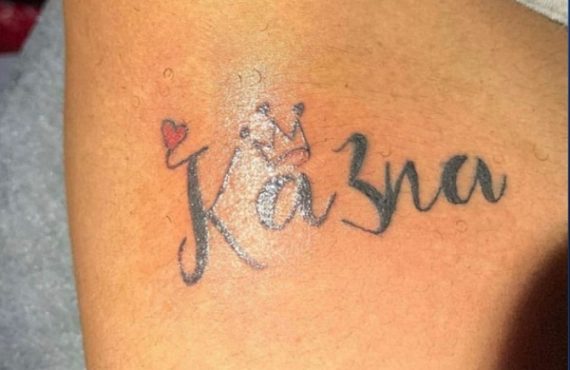 Ka3na berates fan over her name tattoo