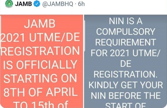 EXTRA: JAMB under fire for using WhatsApp status screenshots to announce 2021 UTME