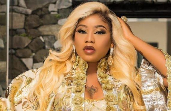 Toyin Lawani under fire over racy nun-inspired outfit