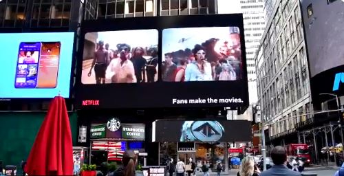 Ikorodu Bois appear on Times Square’s billboard in New York