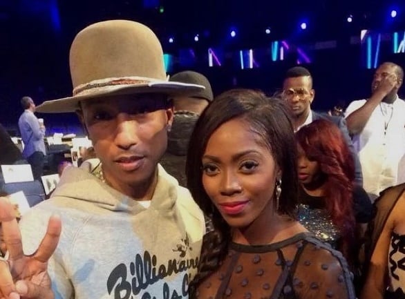 Pharrell Williams hails Tiwa Savage's upcoming EP, ‘Water and Garri'