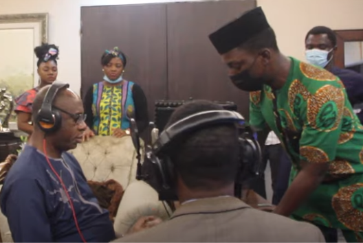 WATCH: Rotimi Amaechi turns singer, releases gospel song featuring wife
