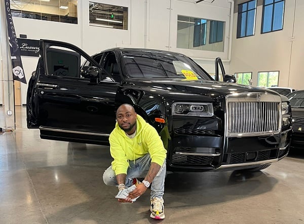 Davido buys Rolls Royce SUV worth N153m