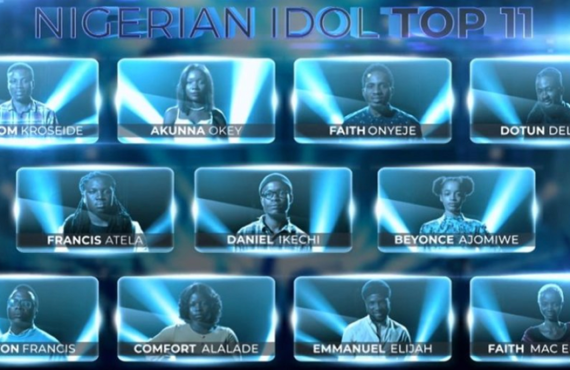 11 contestants vie to become next Nigerian Idol