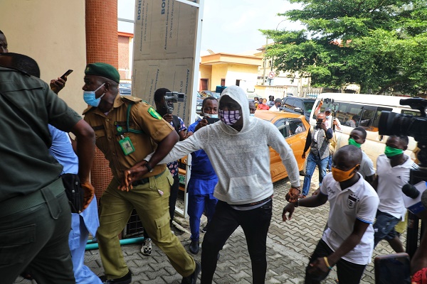 Updated: Baba Ijesha arrives court for sexual assault trial