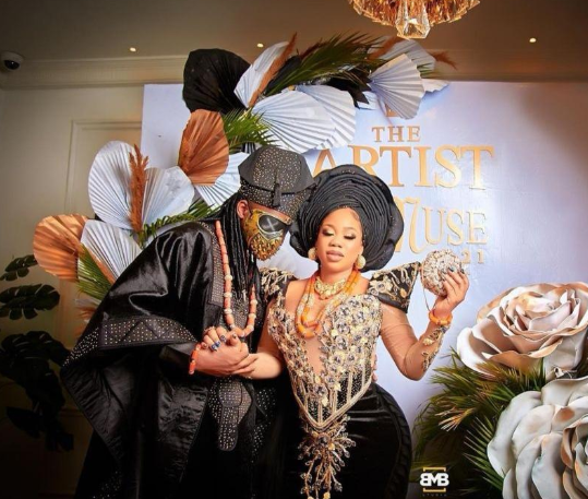 PHOTOS: Mercy Aigbe, Iyabo Ojo turn up for Toyin Lawani's star-studded wedding