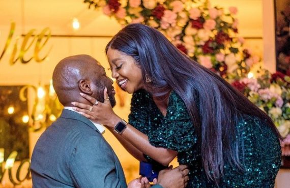 Ini Dima-Okojie engaged to fan who bought her chocolate two years ago