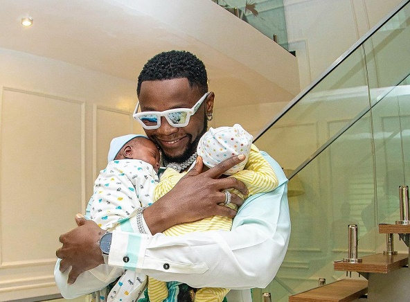 Kizz Daniel gifts twin babies houses, recounts losing one of his triplets