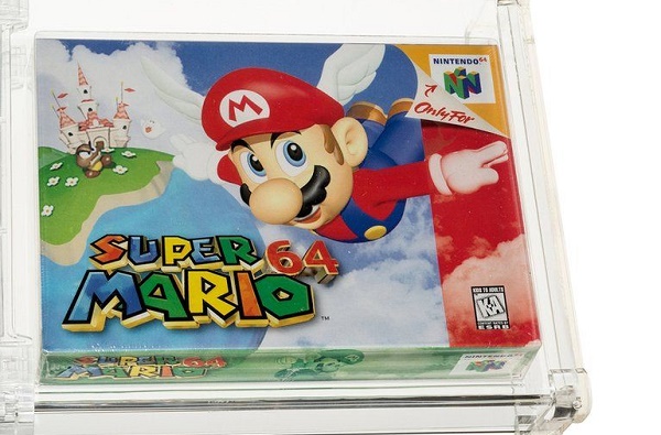 Super Mario 64 sells for record-breaking $1.56m