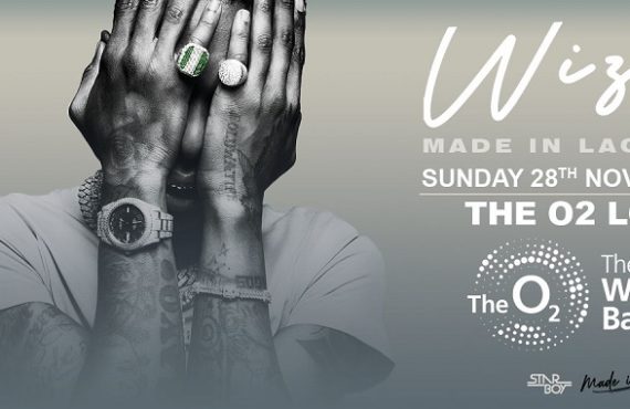Wizkid announces 02 Arena tour for 'Made In Lagos'