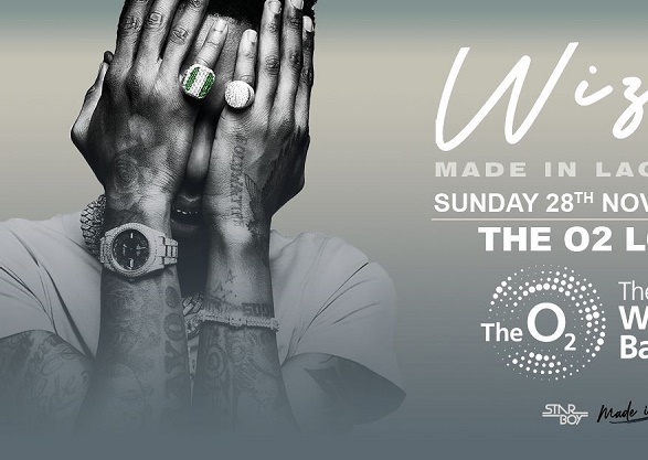 Wizkid announces 02 Arena tour for 'Made In Lagos'