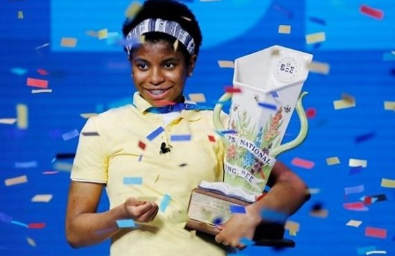 14-year-old becomes first African-American to win US Spelling Bee in 96 years