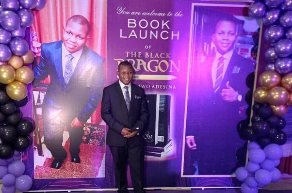 PHOTOS: Nigerian boy launches book at 16