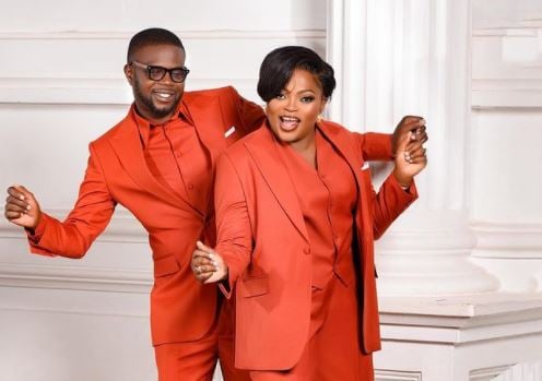 Funke Akindele hails husband on 5th wedding anniversary