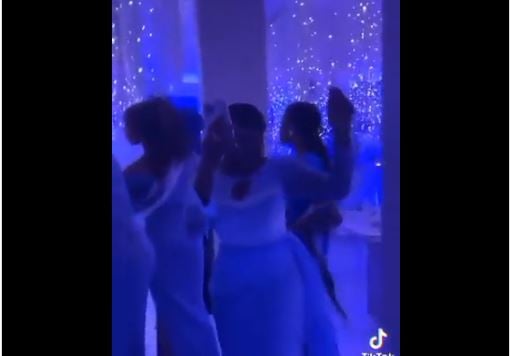 VIDEO: Yusuf Buhari’s fiancée, friends sing ‘shebi na national budget, we go blow am like trumpet’ at bridal shower