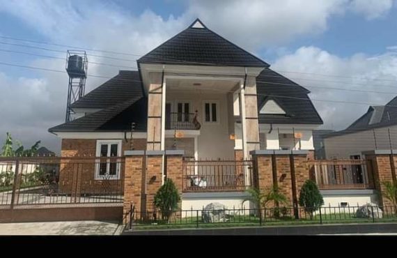 Ime Bishop also known as Okon Lagos builds new mansion