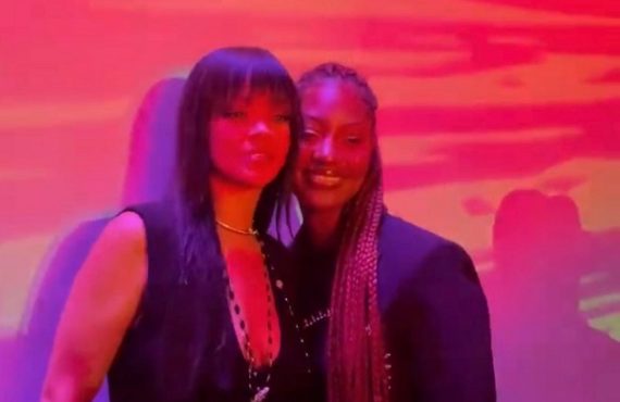 VIDEO: Rihanna screams ‘oh my God’ as she meets Tems