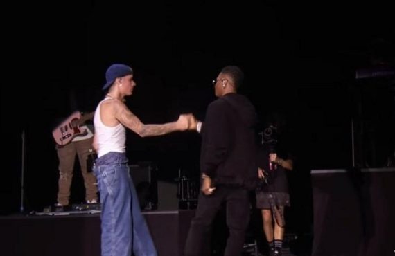 WATCH: Wizkid, Justin Bieber perform 'Essence' together at Jay-Z's concert