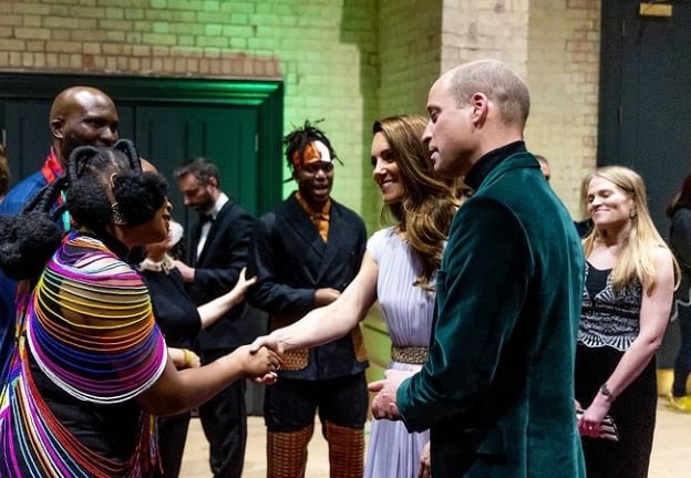 PHOTOS: Yemi Alade meets Prince Williams, Duchess Kate in UK