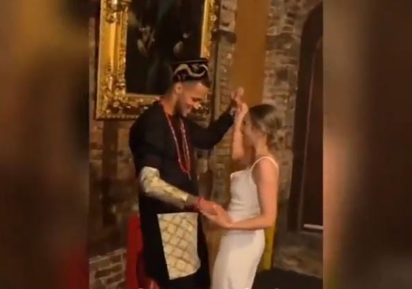 VIDEO: Ndidi, Iheanacho grace Trost-Ekong's wedding in UK