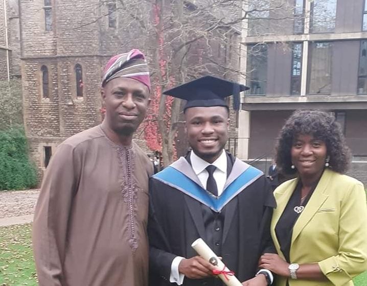 PHOTOS: EKSU VC's son graduates from Oxford University