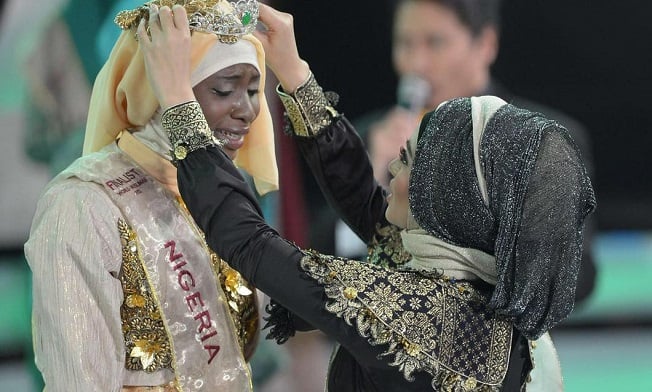 FLASHBACK: In 2013, Nigerian won Muslim pageant rivaling Miss World
