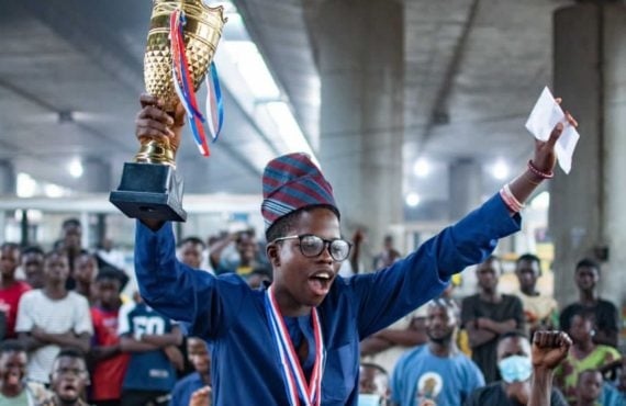 Meet 18-year-old bus conductor who became chess champion in Lagos slum