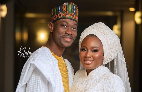PHOTOS: Lateef Adedimeji, Bimpe Oyebade wed in Lagos