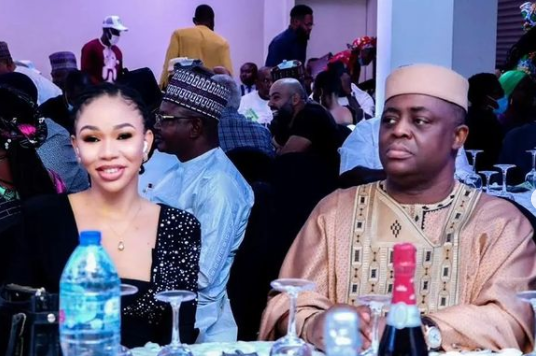 PHOTOS: Fani-Kayode, lover attend premiere of Yahaya Bello’s film