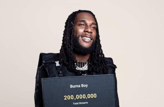 Burna Boy becomes first African to hit 200 million streams on Boomplay