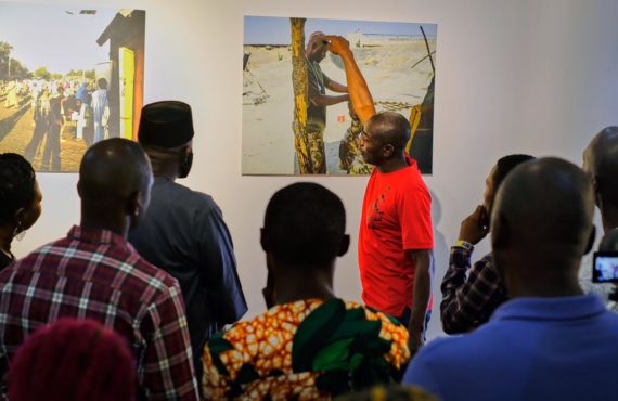 PHOTOS: Hakeem Salaam hosts exhibition in Abeokuta, spotlights IDP camp