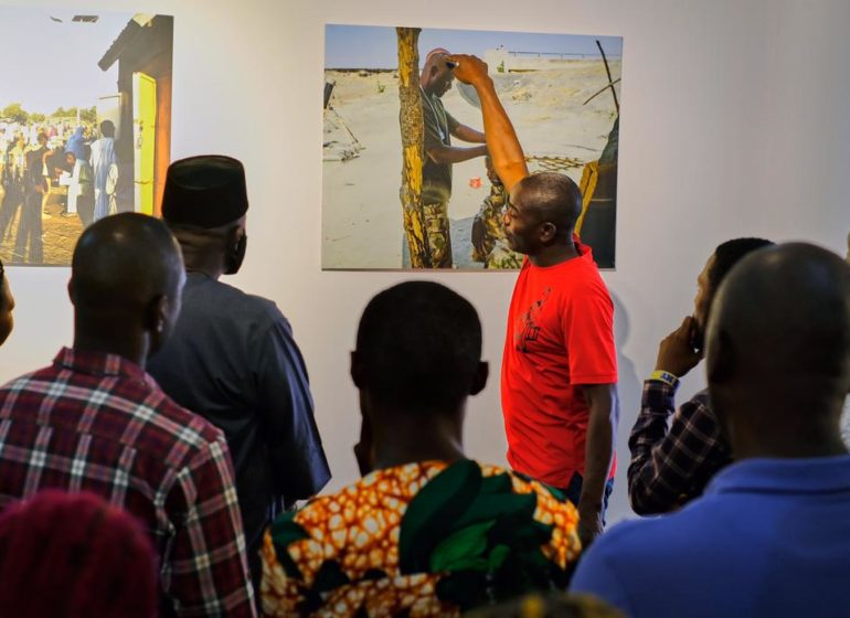 PHOTOS: Hakeem Salaam hosts exhibition in Abeokuta, spotlights IDP camp